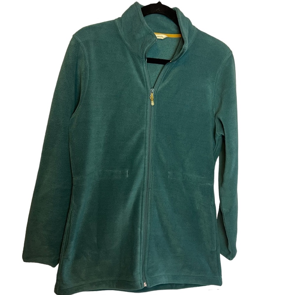 Woolrich Zip Front Fleece Jacket, size Small